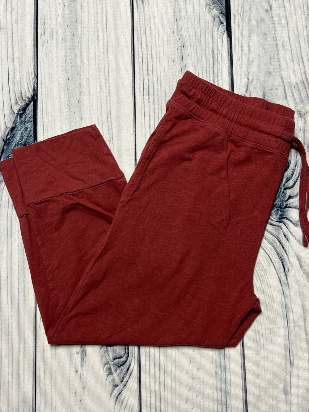 kate quinn Little Liam Skinny Crop Jogger Brick Size Medium